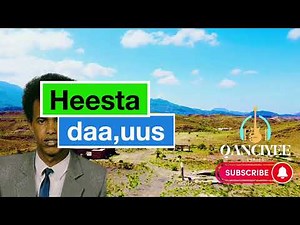 Xulka heesaha Aun Muse ismacil Qalinle heeso qaramiya oo ad u macaan