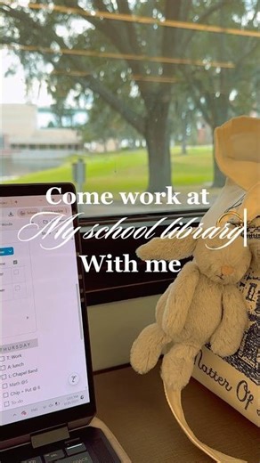 Study Vlog at the Library! 🍊🧡📙 #study #vlog #aesthetic #school #library #fall #summer