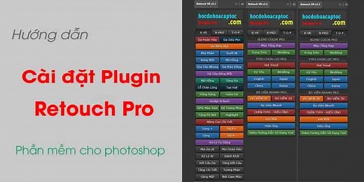 Hướng dẫn cài đặt Plugin retouch for photoshop mới nhất