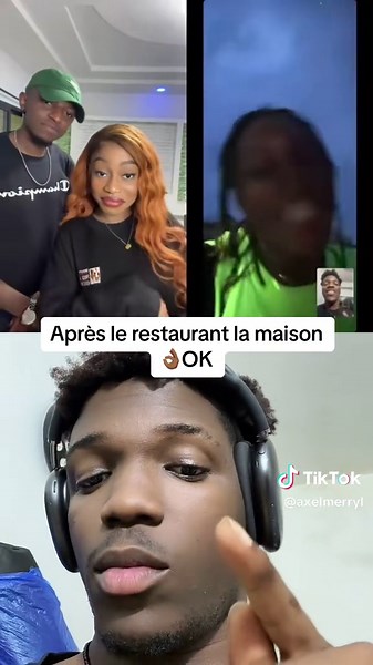 #duo avec @KIM MAKOSSO #Duo OK 👌🏾 apres le restaurant c’est la maison 👍🏽