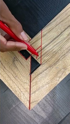 【木工解压放松】木板直角拼接 #woodworking #wood #diy #woodwork