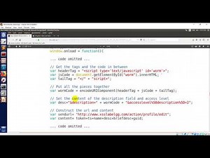 XSS Task 4 (Create a Self Propagating XSS Worm)