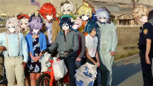 ⚡十一个蒙德人骑摩托⚡