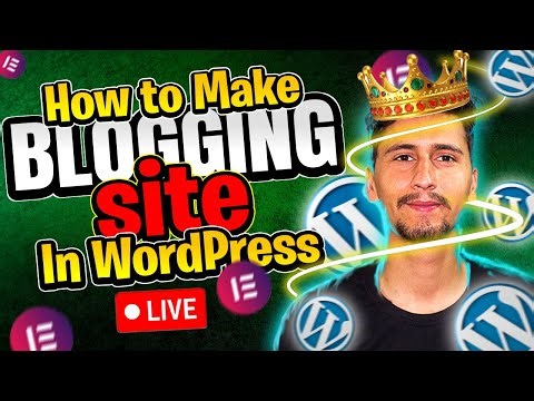 DAY 2 - How to Make a Blog Website on WordPress | Complete Tutorial 2025 - LIVE