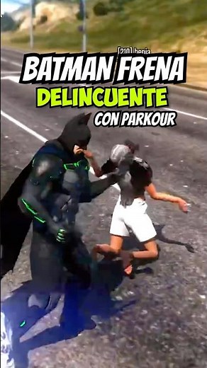 🥶I stopped a criminal in GTA 5 RP doing parkour (he wasn't expecting it)