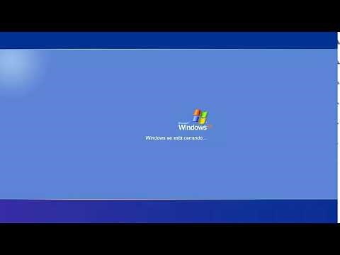 🔊 Sonido de Windows XP Apagado 🚫 💻🔌