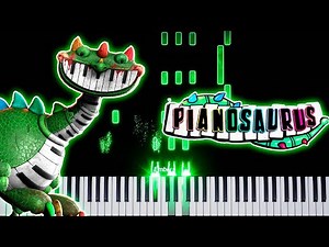 Pianosaurus Commercial Jingle Song - Poppy Playtime Chapter 4 - Piano Synthesia Tutorial