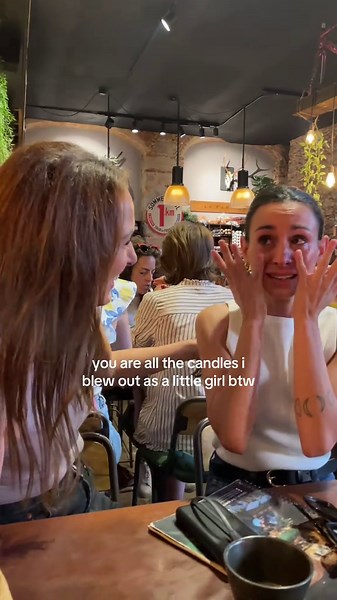 this was magical — wlw long distance relationship moment