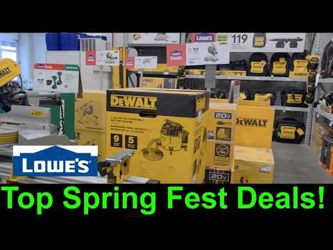 Top Spring Fest Deals @ Lowes