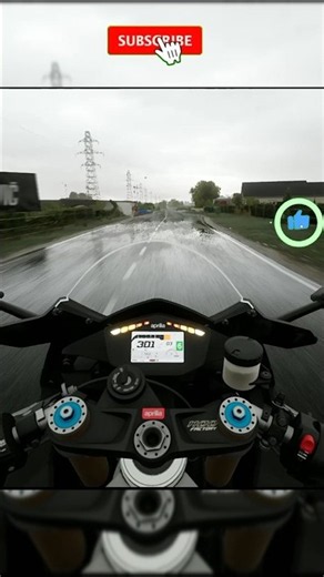 300+ KM/H TOP SPEED INSANE ONBOARD: APRILIA RSV4! 🤯🏁
