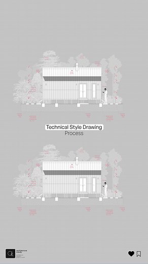 Vishakha Tiwari on Instagram: "Process Reel + Tips  20% Off on Technical Style Drawings Course: Ends on 31st May 2025  .. . . . . Comment “Detail” for the discounted link  . . . . [ technical style drawings, mini course, architecture drawings, architecture details, section drawings, technical sections, architecture candy courses]"