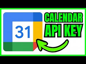 How To GET Google Calendar API Key (QUICK & EASY) 2026