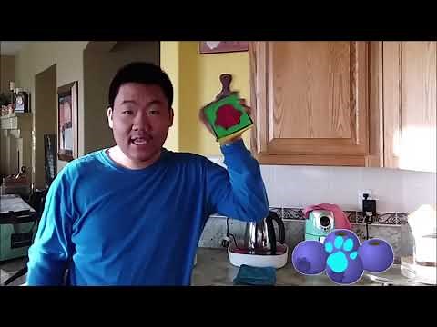 How to draw blueberries