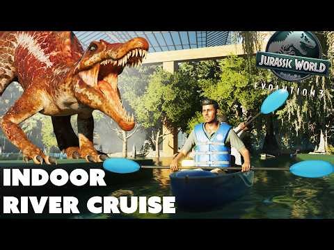 🔲 Making My BIGGEST & BEST Build Ever | Jurassic World Evolution 3 River Cruise