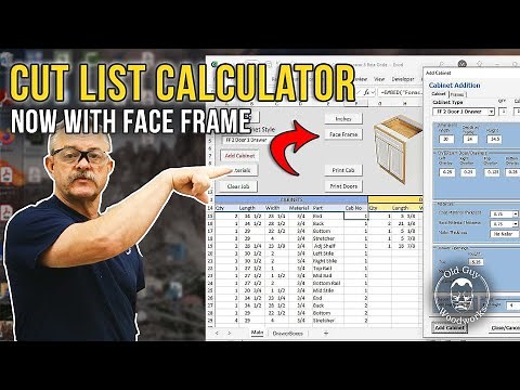 How to Design Face Frame Cabinets with the Cabinet Calculator