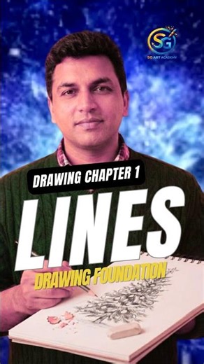 Line Practice for Beginners ✏️ | Drawing Foundation #shorts #art