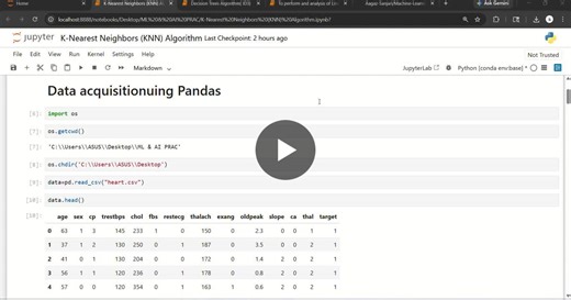 #machinelearning #artificialintelligence #datascience #python #github #aiprojects #learningjourney #opentowork | Aagaz sanjari