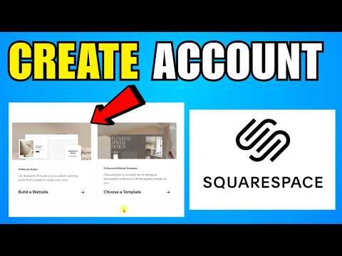 How To Create An Account On Squarespace (2026) (Complete Guide)