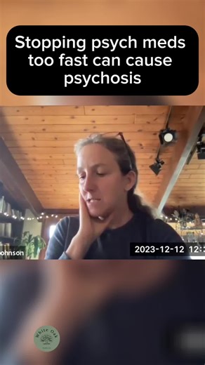 Stopping mood stabilizers—or antipsychotics—too fast can induce mania or psychosis, even in people who have never had mania or psychosis before. That doesn’t mean the person “has bipolar disorder” or “developed schizophrenia.” This is a pharmacologic effect, not a brain defect and not proof of an underlying diagnosis. This clip is from a longer class on medication safety, tapering, and nervous system protection. The takeaway is simple: how you stop matters just as much as what you stop.