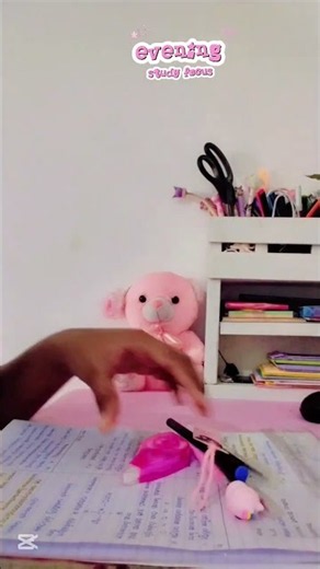 evening study with dear daisy🖋️🌱 #studywithme #studymotivation