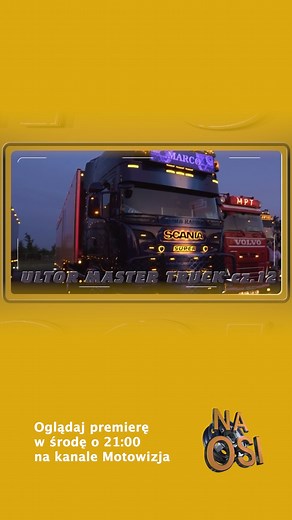 7.7K views · 57 reactions | Kameralny zlot oldtimerów i Light Show na XXI Ultor Master Truck Show. Oglądaj premierę w środę o 21:00 na kanale Motowizja. | Program Na osi | Facebook
