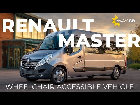 Renault Master Wheelchair Vehicle with lift