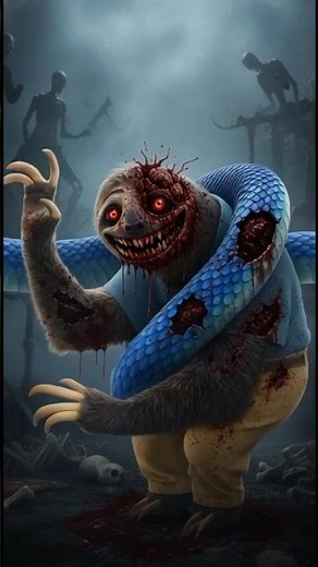 Zootopia Scary Monster Version #ScaryMonster #Zoootopia #horror