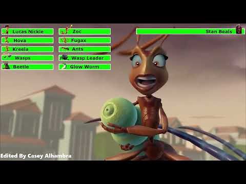 The Ant Bully (2006) Final Battle with healthbars 1/2