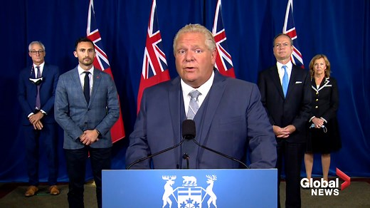 Coronavirus: Premier Ford announces COVID-19 symptoms screening tool for students, teachers