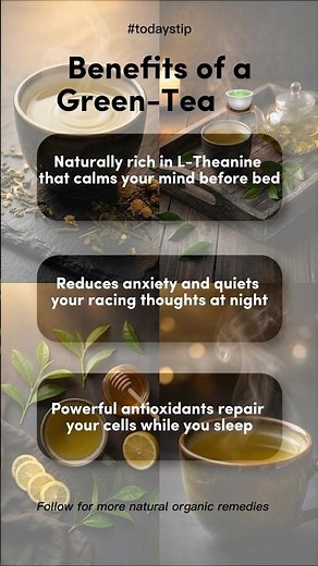 Green Tea Before Bed - The Natural Sleep Remedy That Actually Works 🍵