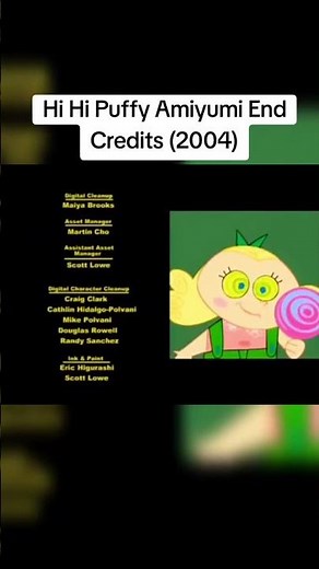 Hi Hi Puffy Amiyumi Credits