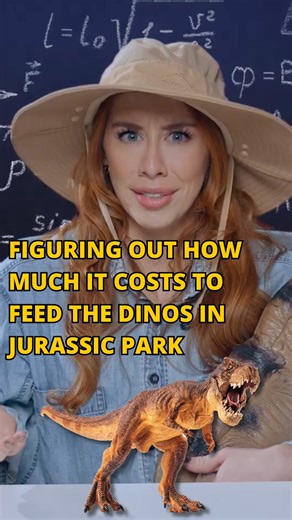 13K views · 56 reactions | Ever wondered the cost to feed all Jurassic Park dinosaurs in the first movie? We've got the answer on Movie Math! | Cracked.com | Facebook