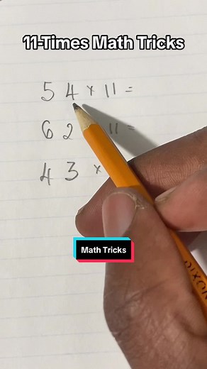 11-Times Math Tricks Explained Clearly