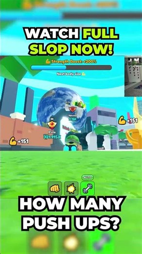 BACON BRO GOT ALL DOMINANT AND STRONG ON A MAN #roblox #shorts