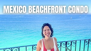 Inside a Puerto Vallarta beachfront apartment