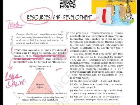 Class 10th geography chapter 1st part 1st Resources