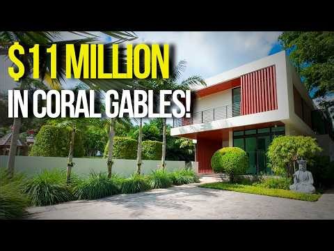 💰​Step Inside This $11 MILLION DREAM HOUSE in Coral Gables!