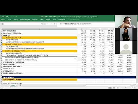 Indicadores de Cartera