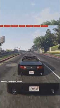 Driving a Convertible in GTA 5