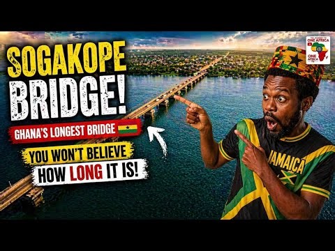 The Longest Bridge Over Water in the World || Ghana Developmental Project