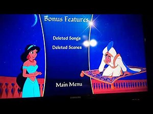 Aladdin (1992) DVD Menu