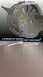 20K views · 220 reactions | Working Function of (VIV) Variable Inlet Vane Dumper | Mechanical Engineering World | Facebook