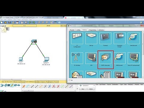Generate Traffic automatically using Traffic generator in Packet tracer