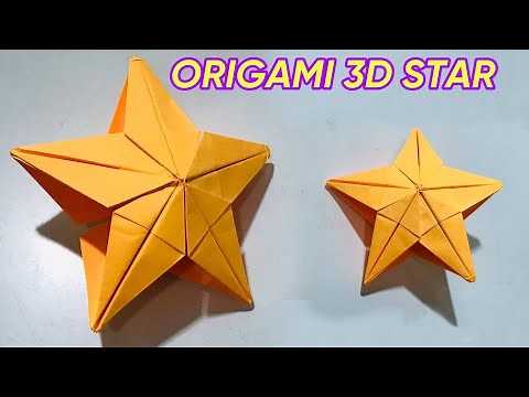 How to make star with paper Step-by-step