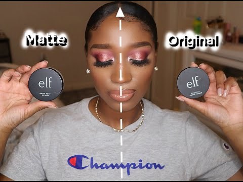 Elf Matte VS Original Putty Primer| Wear Test| Oily Skin