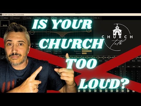Is your church service too loud? What can we do to correct it? Church Talk Episode 91