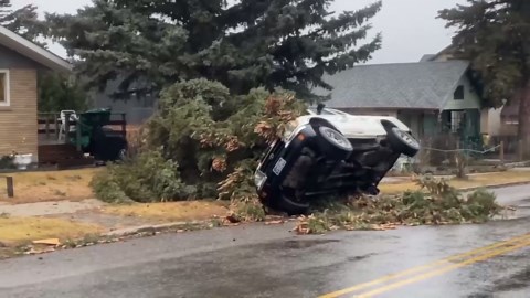 Scenes from Butte wind event: Dec. 17, 2025