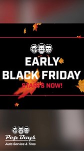 Limited time savings on tires, auto service, and more. | Pep Boys