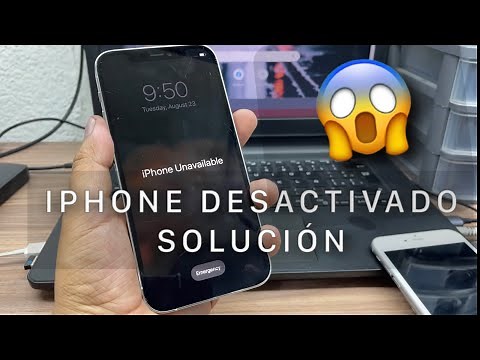 iPhone Desactivado | Activar iPhone 11 12 13 14 Pro Max XS Max y Todos los Modelos Solución