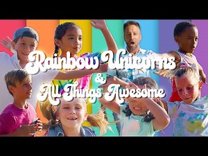 Rainbow Unicorns And All Things Awesome - Songs For Kids - Unicorn Song 🌈🦄 Mr. Ryan's Music